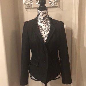 Nine West Black Denim Look Suit Jacket